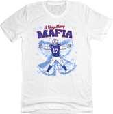 A Very Merry Mafia | Buffalo Football in the Snow white T-shirt In The Clutch